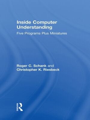 cover image of Inside Computer Understanding